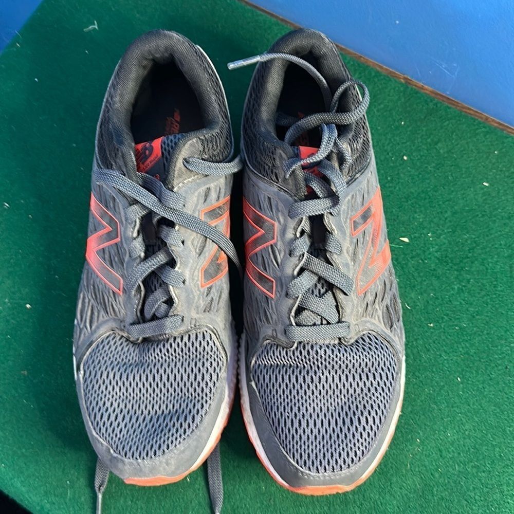 New Balance 420 Running Shoes Gray/Orange Men’s Size 10 Athletic Sneakers